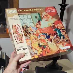 1999 Coca-Cola Santa Puzzle
